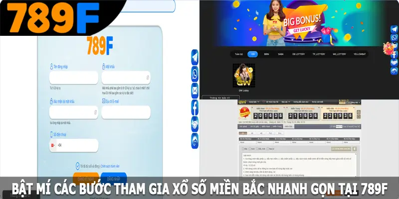 Bật mí các bước tham gia xổ số miền Bắc nhanh gọn tại 789F Bật mí các bước tham gia xổ số miền Bắc nhanh gọn tại 789F