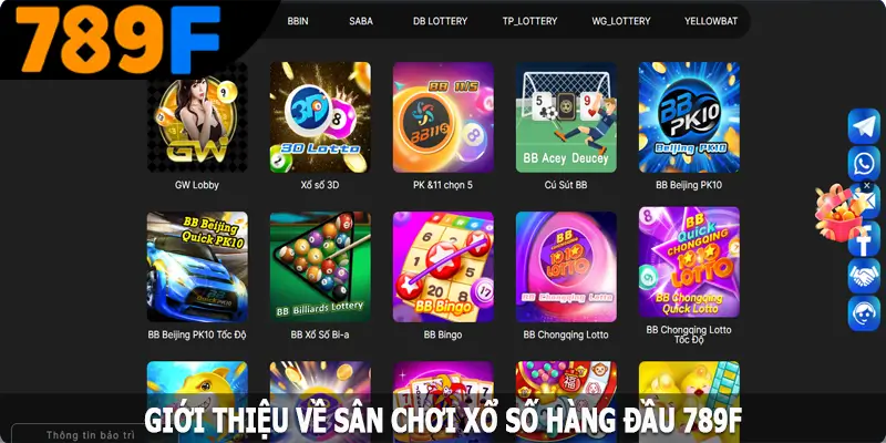 Giới thiệu về sân chơi xổ số hàng đầu 789F Giới thiệu về sân chơi xổ số hàng đầu 789F