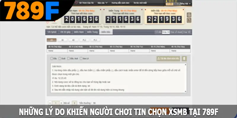 Những lý do khiến người chơi tin chọn XSMB tại 789F Những lý do khiến người chơi tin chọn XSMB tại 789F
