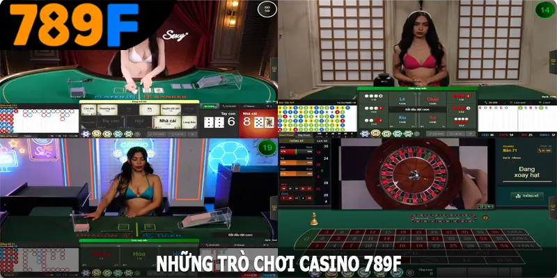 Những trò chơi Casino 789F nên thử trải nghiệm Những trò chơi Casino 789F nên thử trải nghiệm