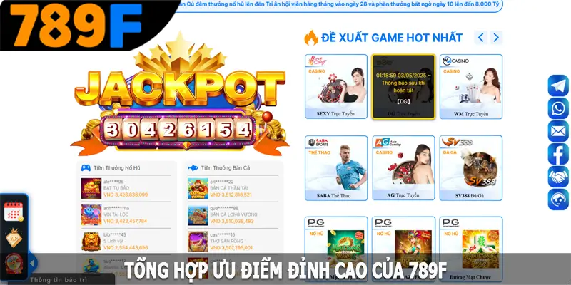 Tổng hợp ưu điểm đỉnh cao của 789F Tổng hợp ưu điểm đỉnh cao của 789F