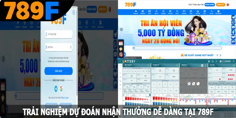 Trải nghiệm dự đoán nhận thưởng dễ dàng tại 789F Trải nghiệm dự đoán nhận thưởng dễ dàng tại 789F